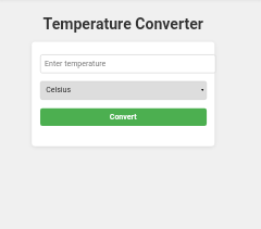Temperature Converter tool